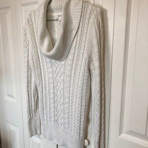 White House Black Market Cowl Neck Sweater Size L